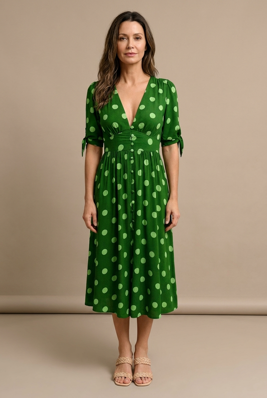 Valentina™ | Robe Moderne à Pois
