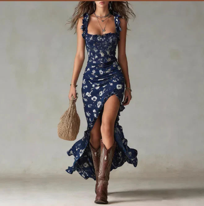 Inés | Robe Maxi Boho Légère