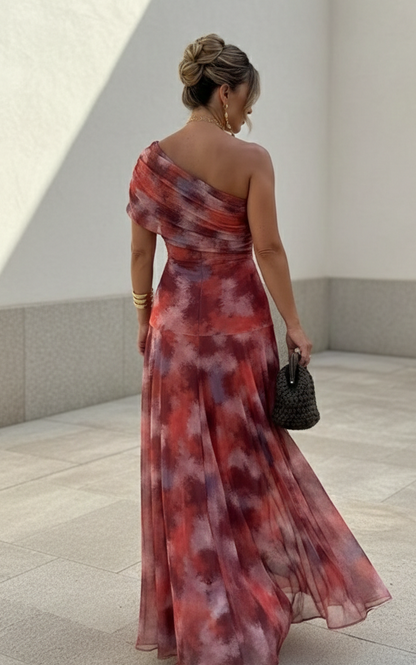 Uma | Robe fluide ample au design élégant