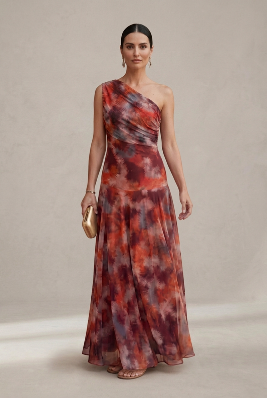 Uma | Robe fluide ample au design élégant