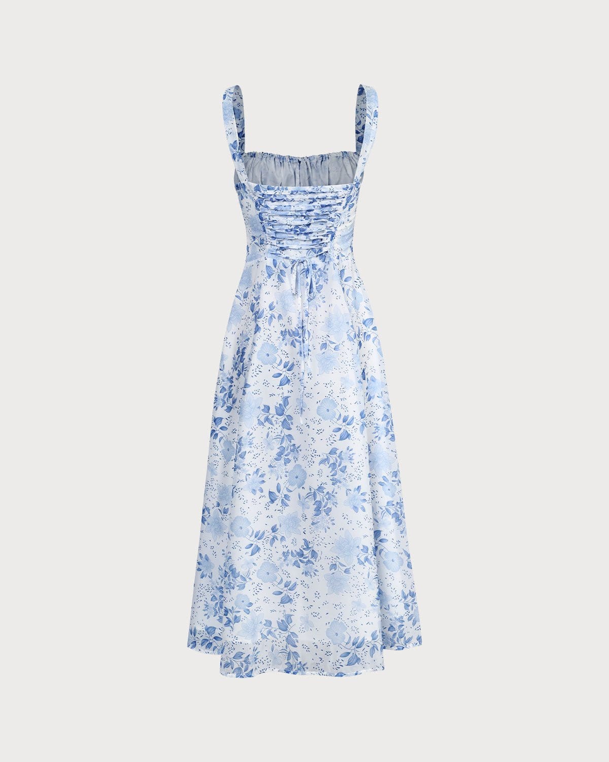 Floral | Robe Bleue